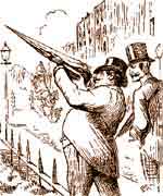 gentlemen with their brollies