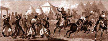 Victorian ladies fight the Turks