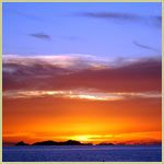 Fijian sunset